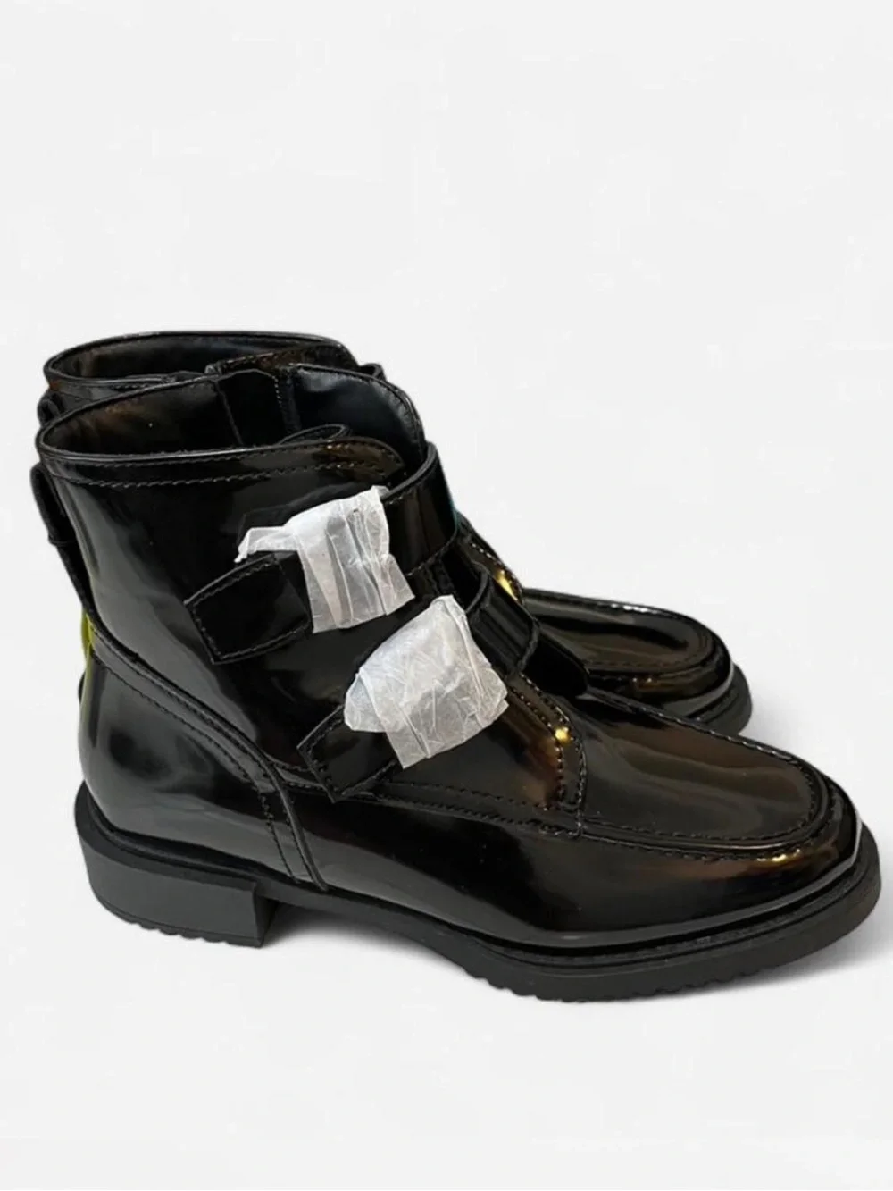 Worthington Womens Main Flat Heel Motorcycle Boots Size 7 NWT